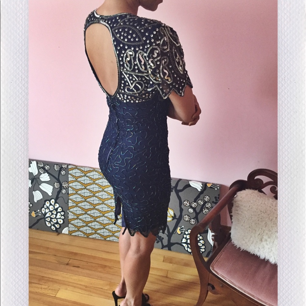 Vintage cocktail dress - Picture 4 of 4